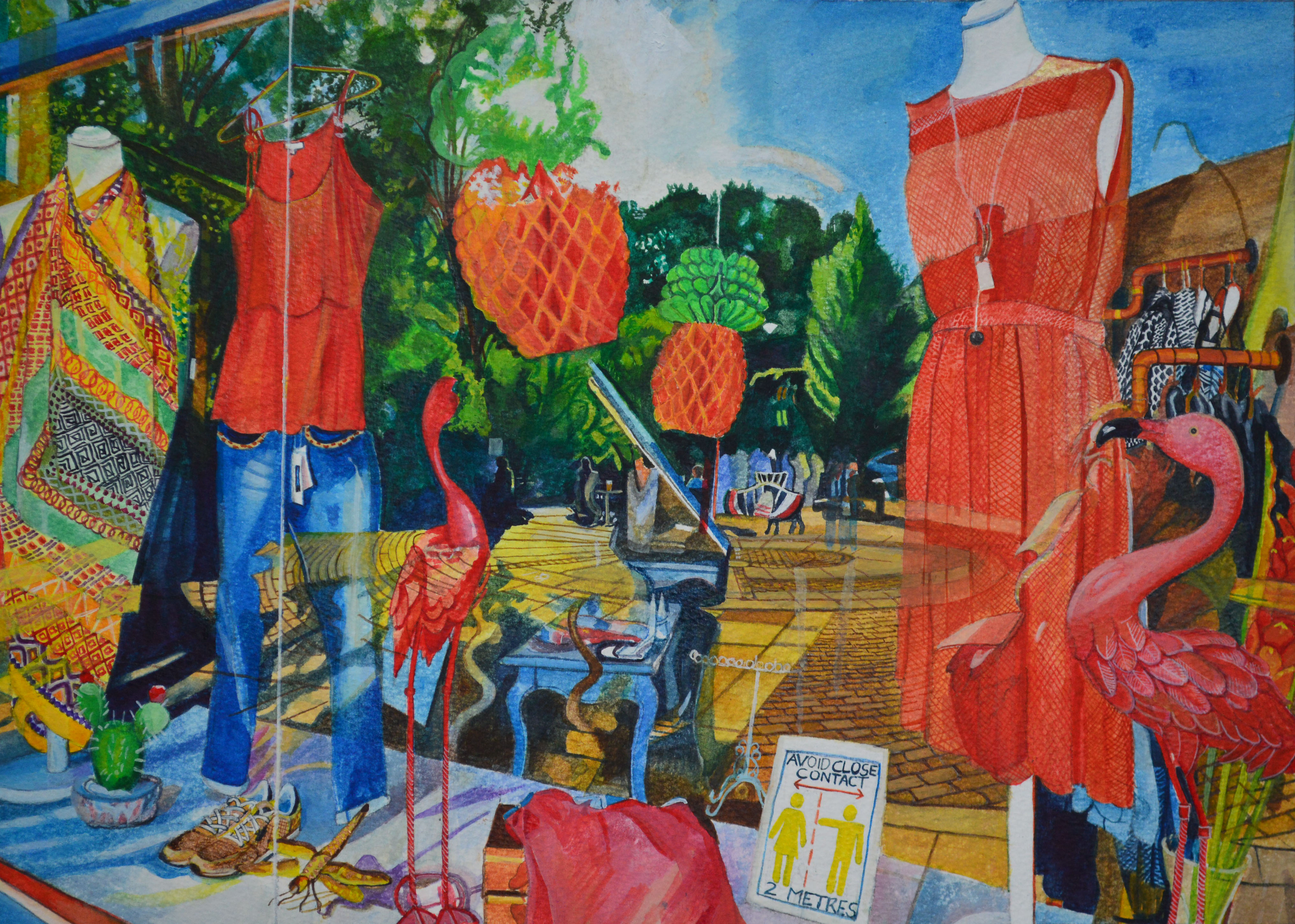 Bright colours, Empty Square