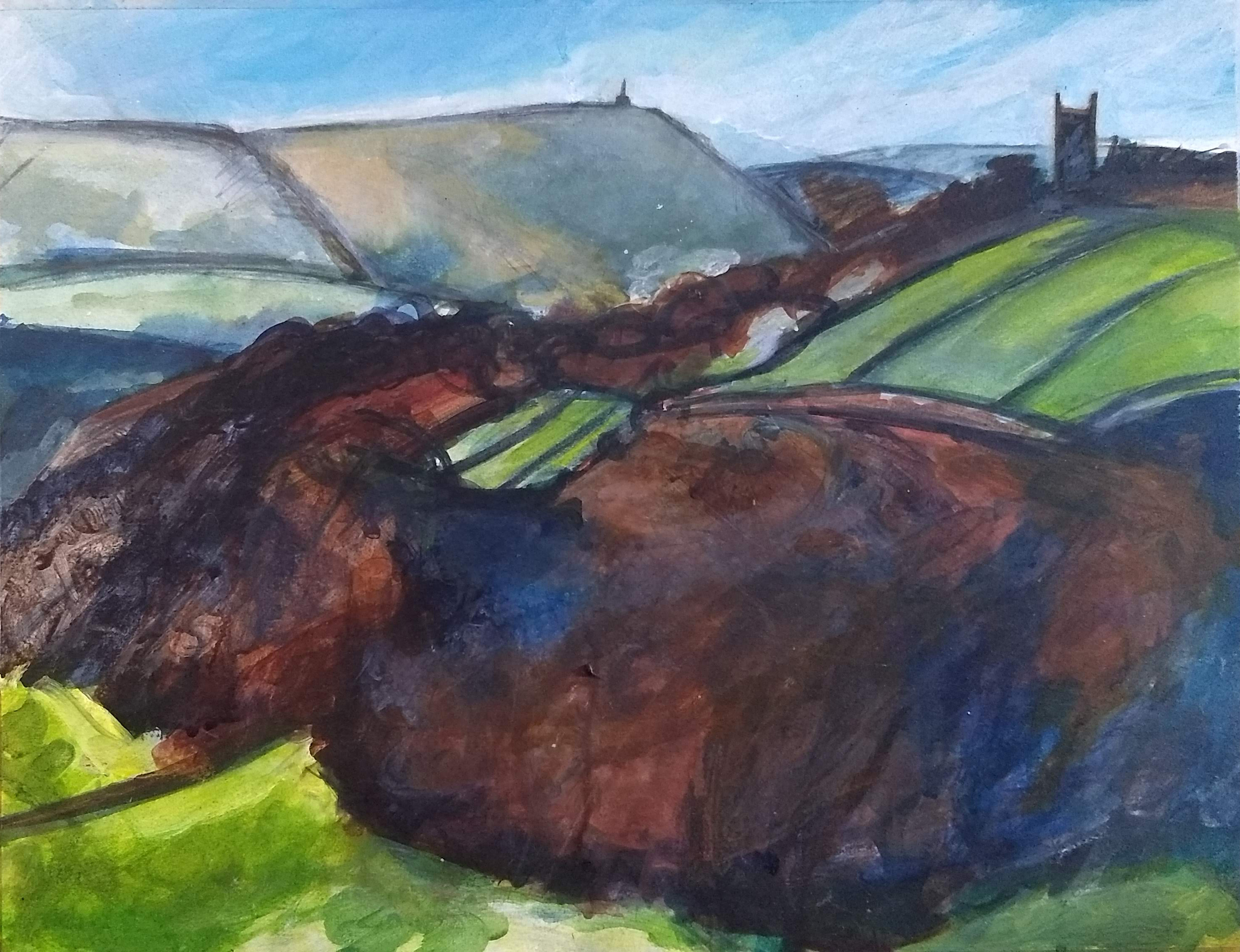 Across the Valley to Stoodley