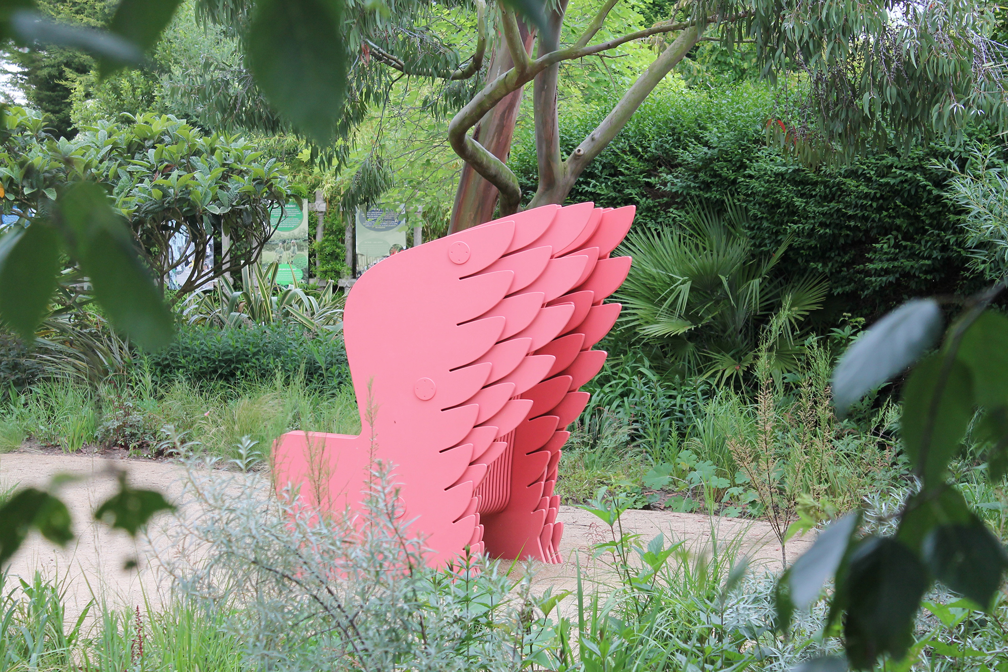 jane revitt flamingo chair chester zoo
