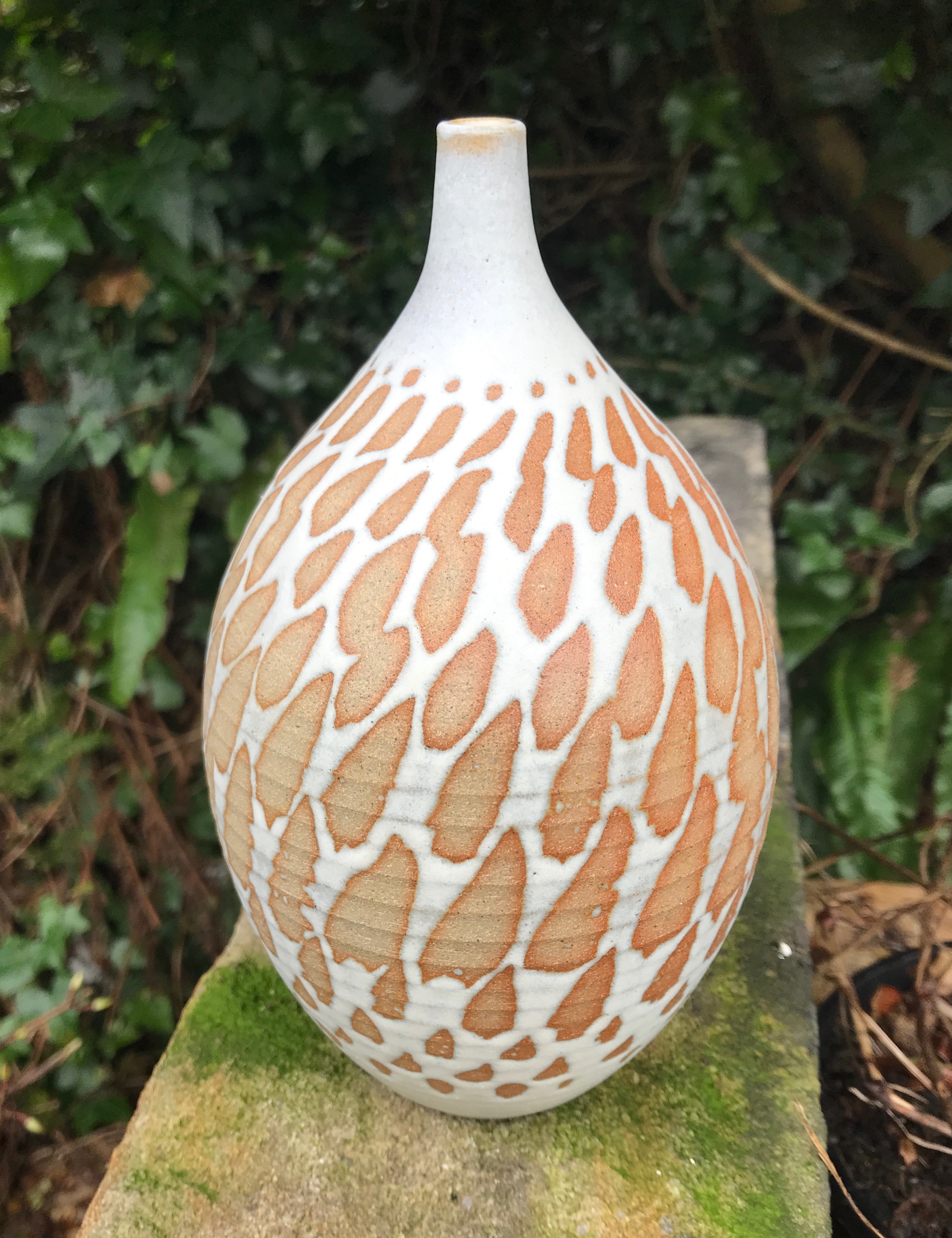 Stoneware bottle. Stoneware bottle.