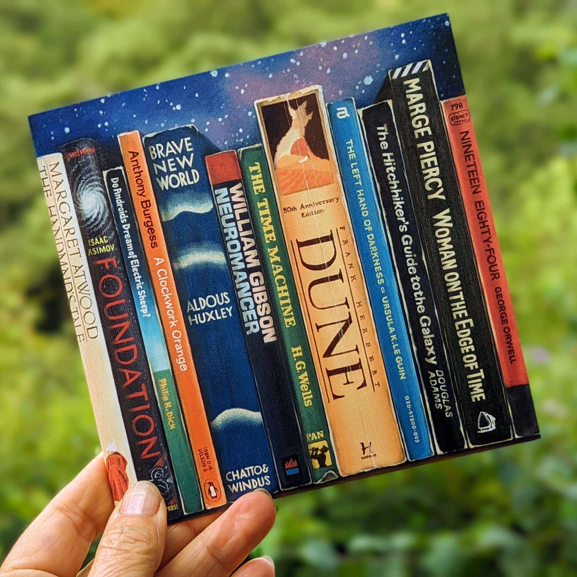 Science Fiction Greeting Card