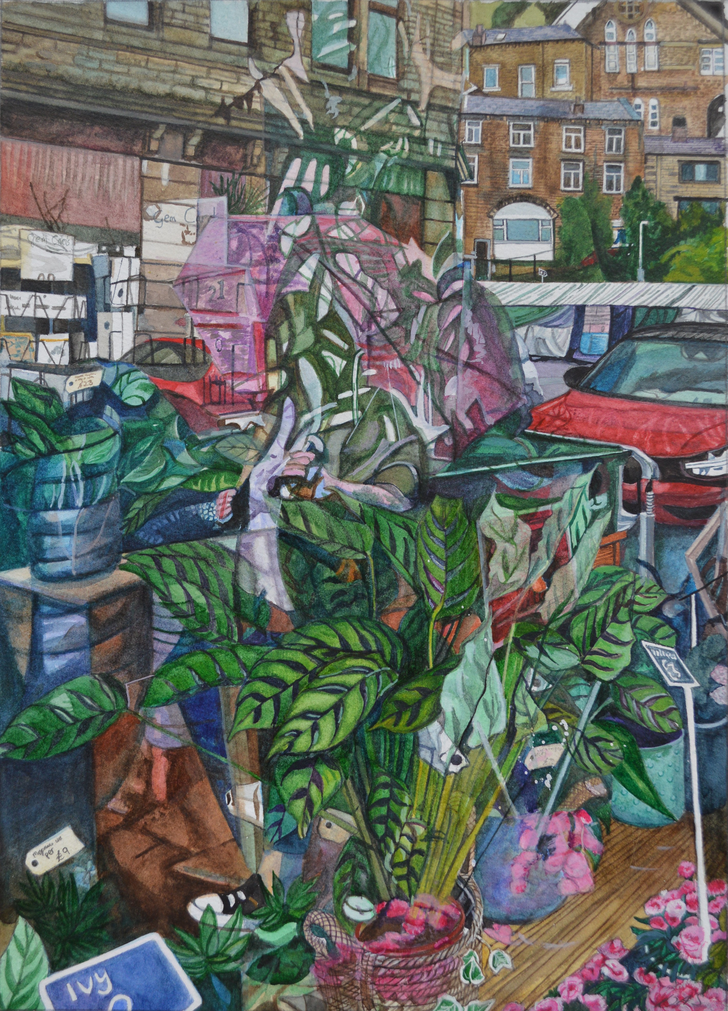 Dorothy Ann Simister. rainydayFleur de Lys