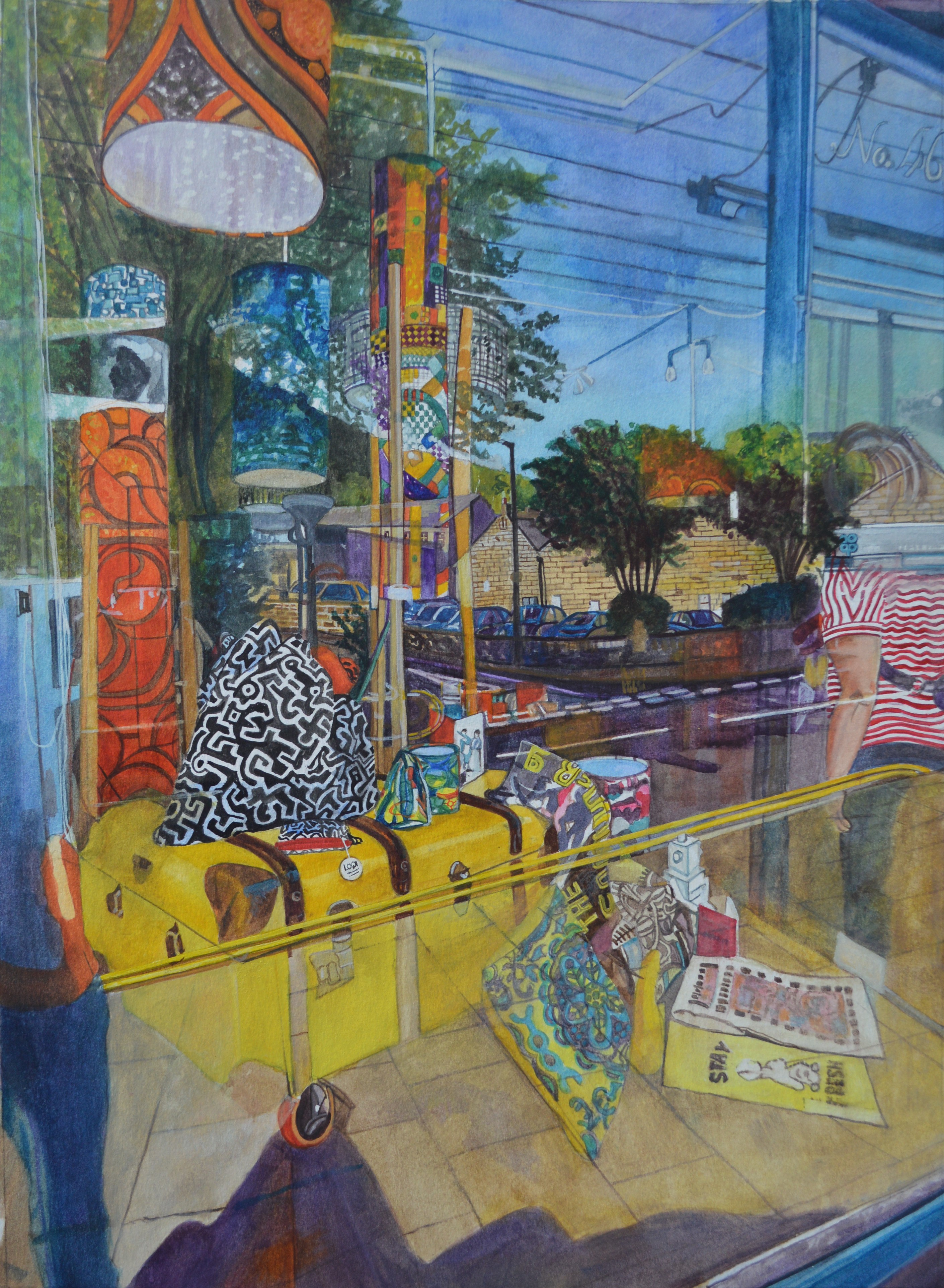 Remain in light Reflection 36cm x 30.5cm approx