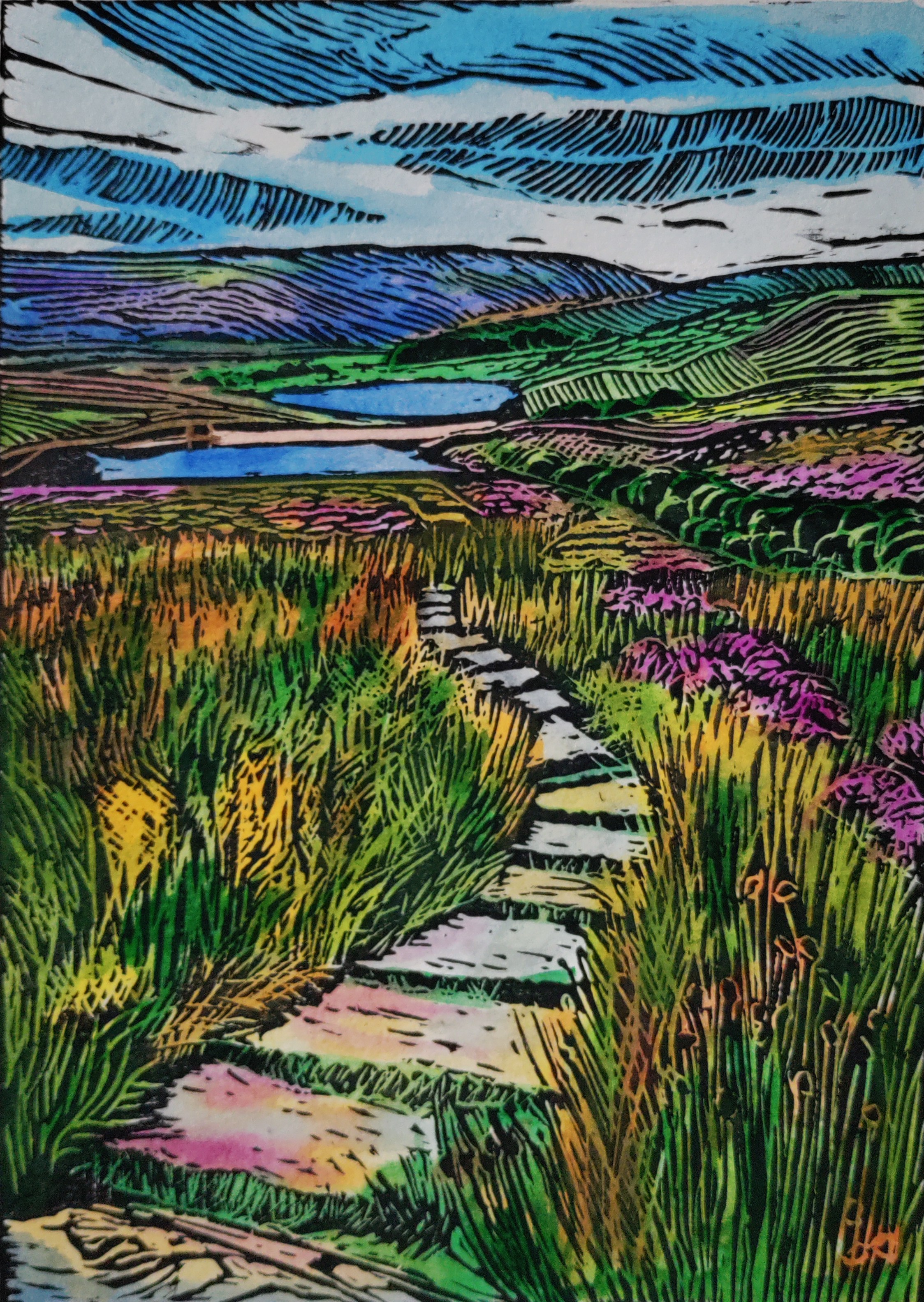 Withins Height to Walshaw Dean Reservoir